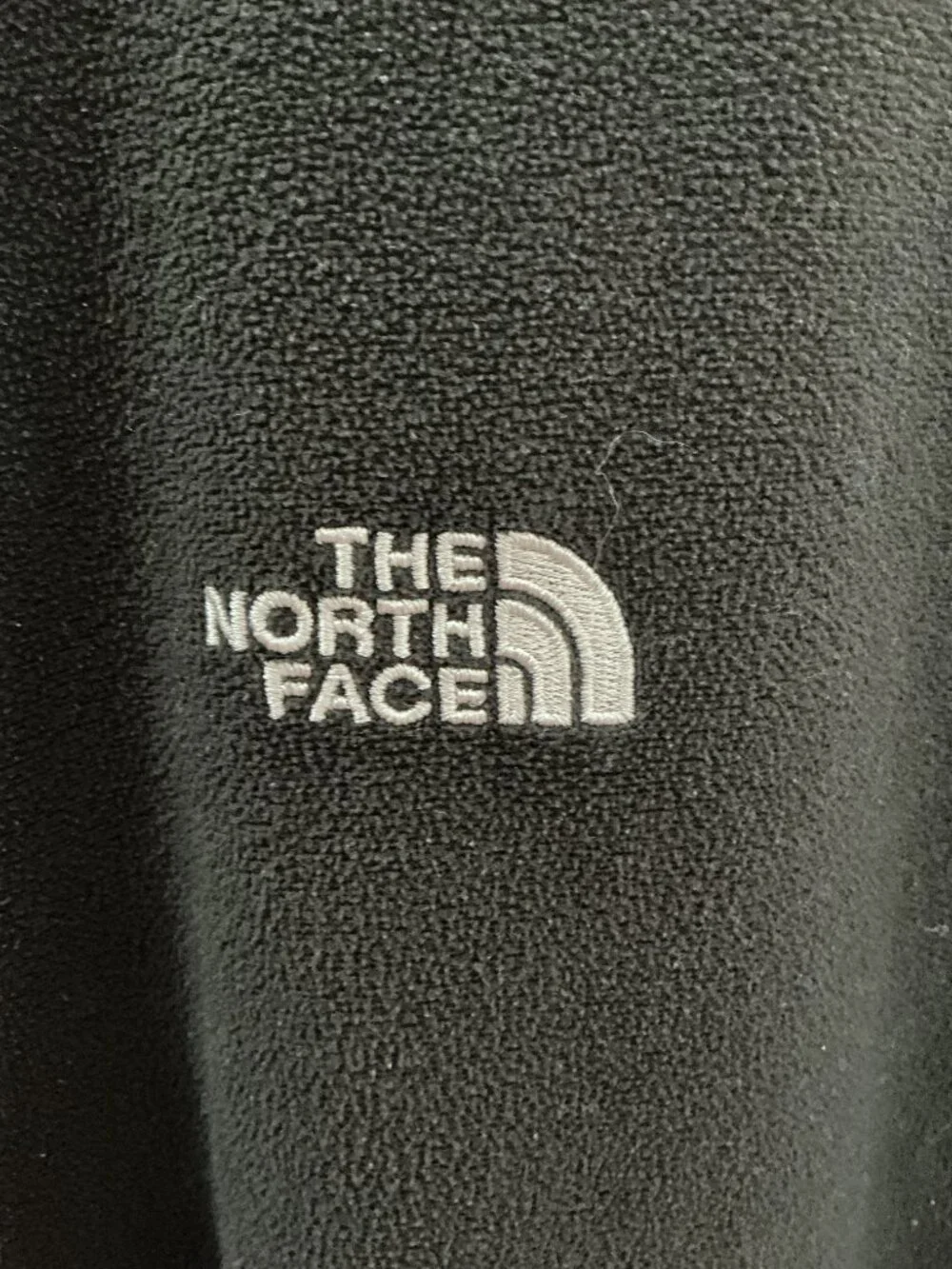 The North Face Men’s XL Black Full Zip Fleece Jacket Recycled Polyester